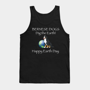 Bernese Happy Earth Day T-Shirt Tank Top